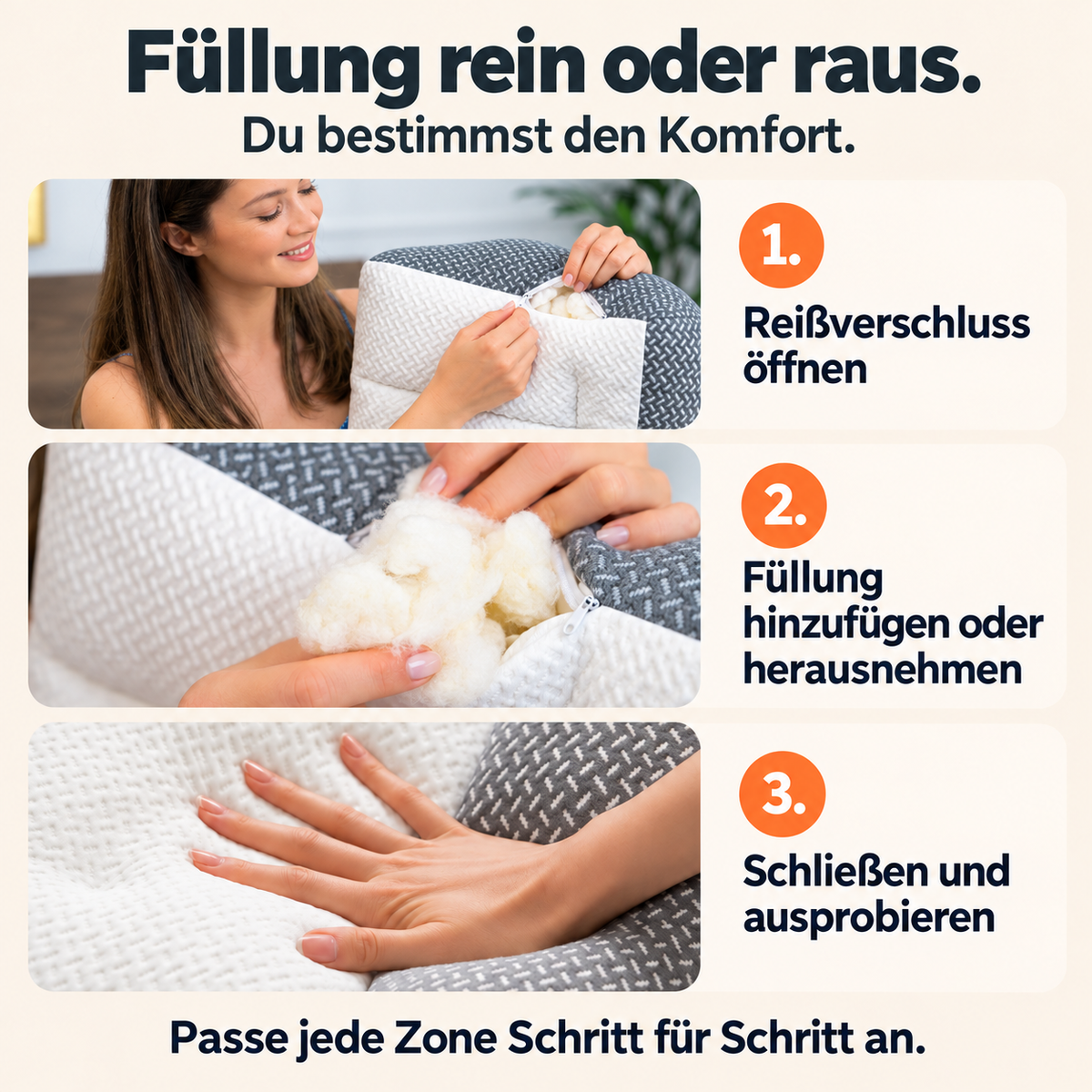Fullung rein oder raus