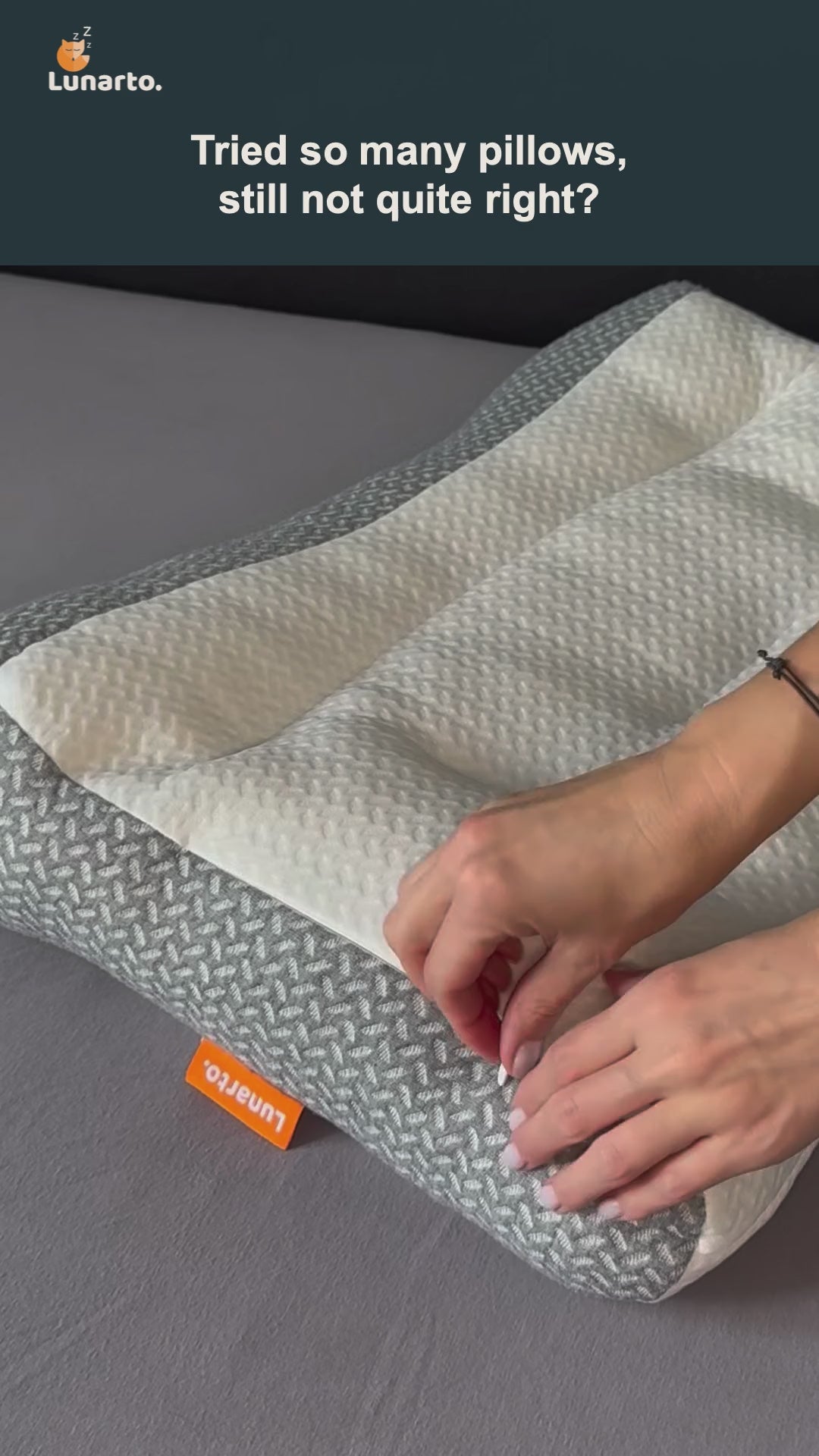 Naloži videoposnetek: Lunarto Pillow Adjustment